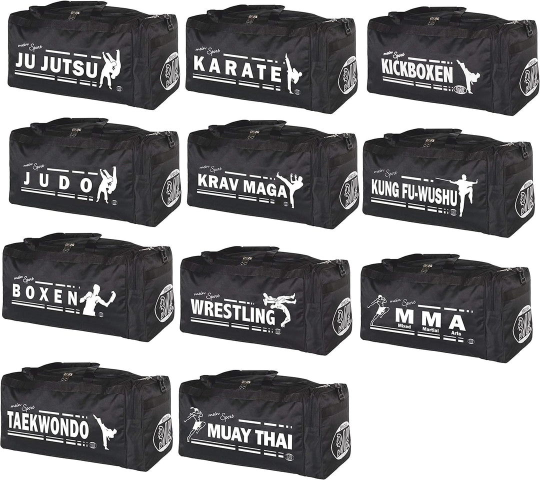 BAY XL Sporttasche Mein Sport Boxen Boxing Tasche Trainingstasche Boxtasche Boxingtasche Box Bag sch