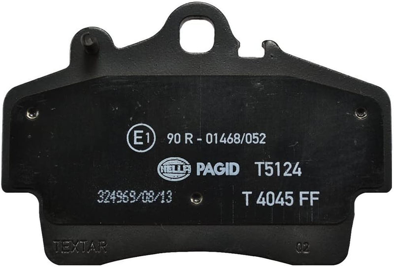 HELLA PAGID 8DB 355 018-471 Bremsbelagsatz - T5124 - Dicke/Stärke: 15.5mm - Bremssystem: Brembo - fü