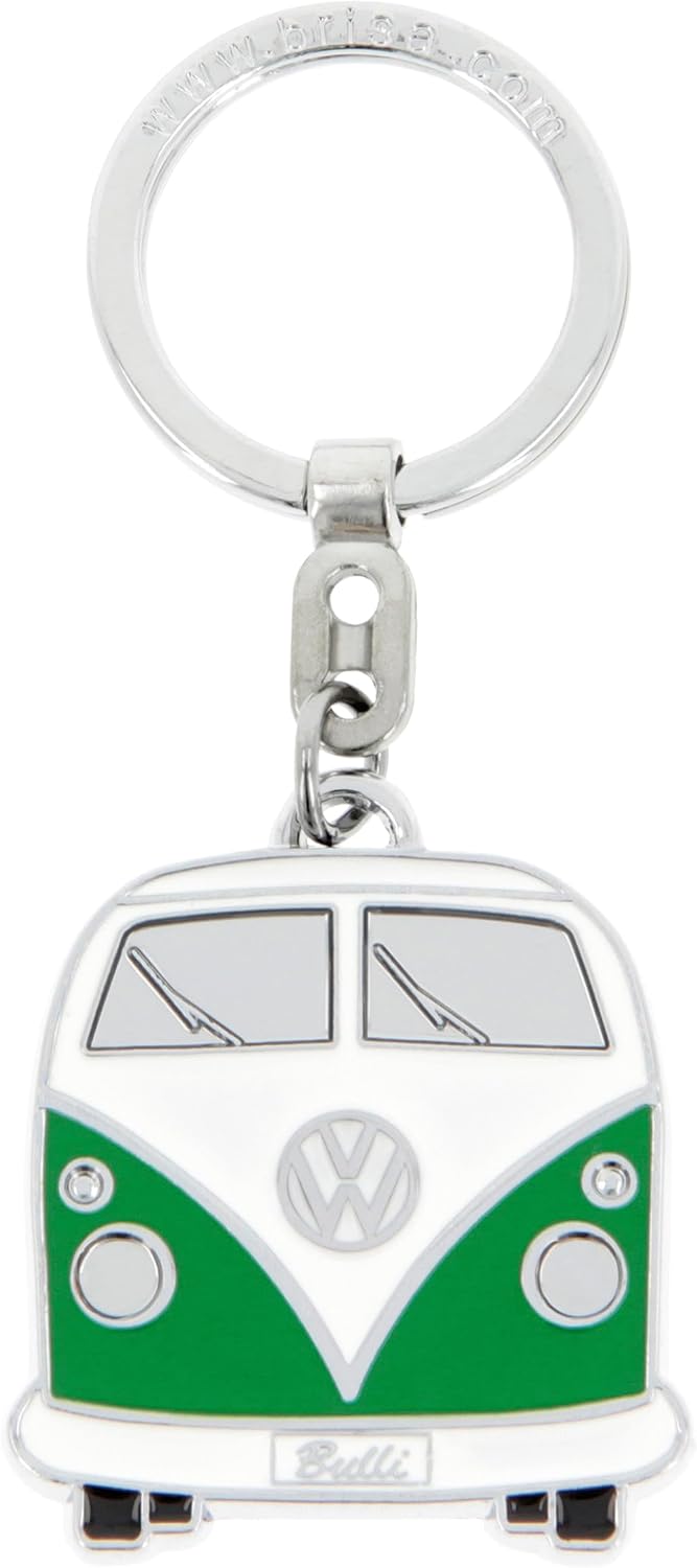 BRISA VW Collection - Volkswagen Emaillierter Metall Schlüssel-Anhänger-Ring Schlüsselbund-Accessoir