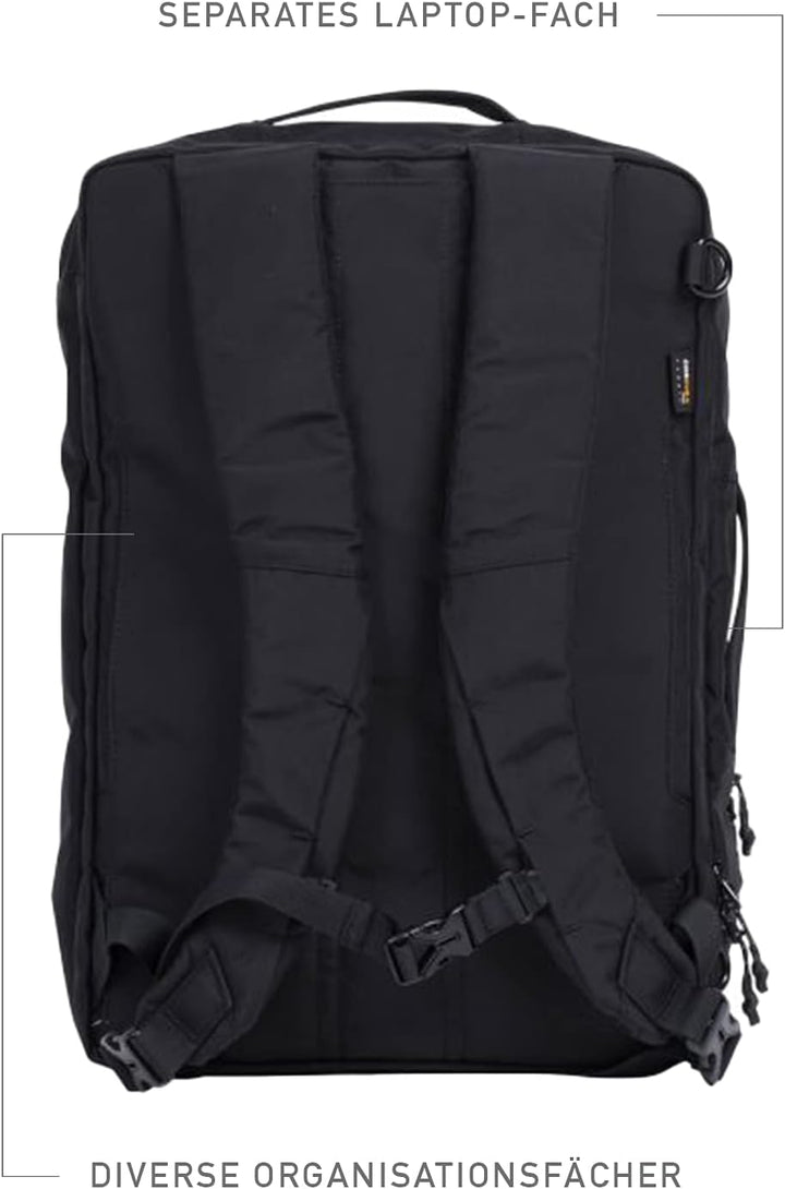 Doughnut IMPARTIAL Rucksack Unisex 10L mit Laptop Fach I Daypack multifunktional 4 in 1: Backpack/Um