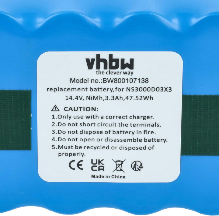 vhbw Akku kompatibel mit Hoover RBC003, RBC003 011, RBC006, RBC011, RBC012 Staubsauger Home Cleaner