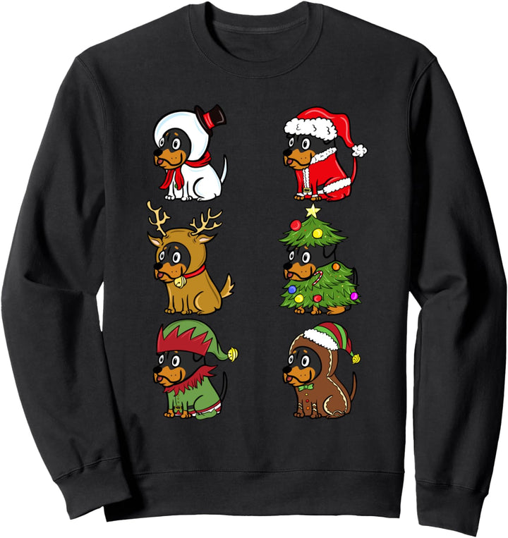 Rottweiler Weihnachten Kostüme Weihnachten Hund Sweatshirt