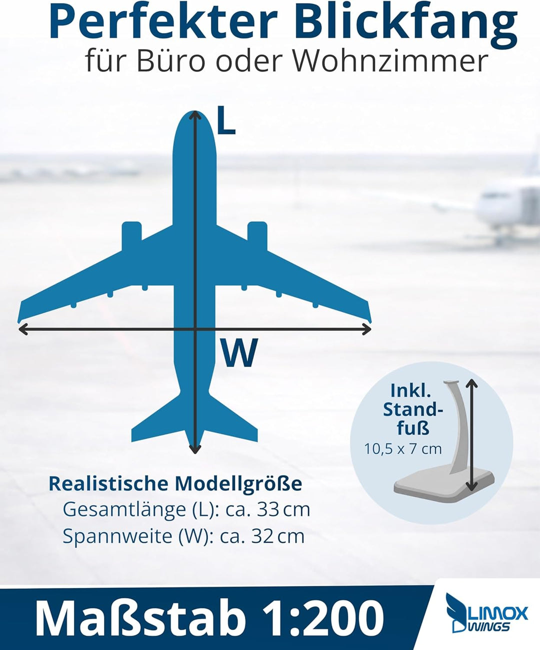 Lufthansa Airbus A350-900 Scale 1:200 | NEUE LUFTHANSA LACKIERUNG |