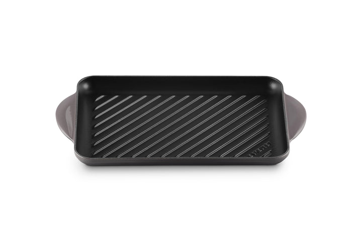 Le Creuset Rechteckige Grillplatte aus Gusseisen, 32 cm, Für alle Herdarten inkl. Induktion geeignet