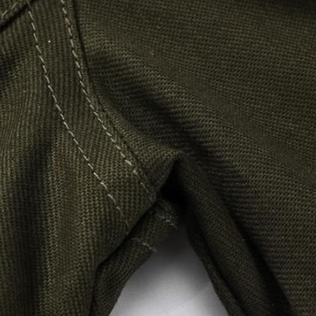 Herren üBergangsjacke Herbst Arbeitsjacke Braun Armee Feldjacke Herbstjacke Winddicht Leicht Winter