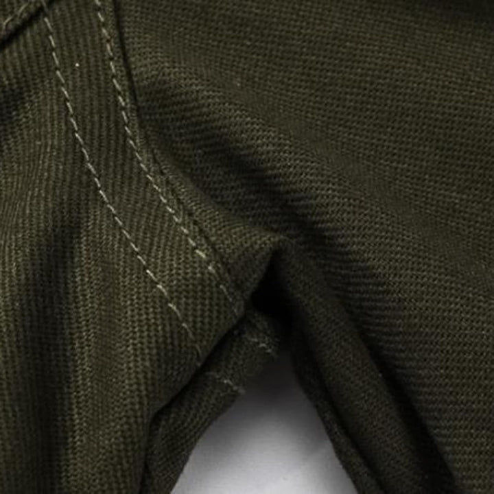 Herren üBergangsjacke Herbst Arbeitsjacke Braun Armee Feldjacke Herbstjacke Winddicht Leicht Winter