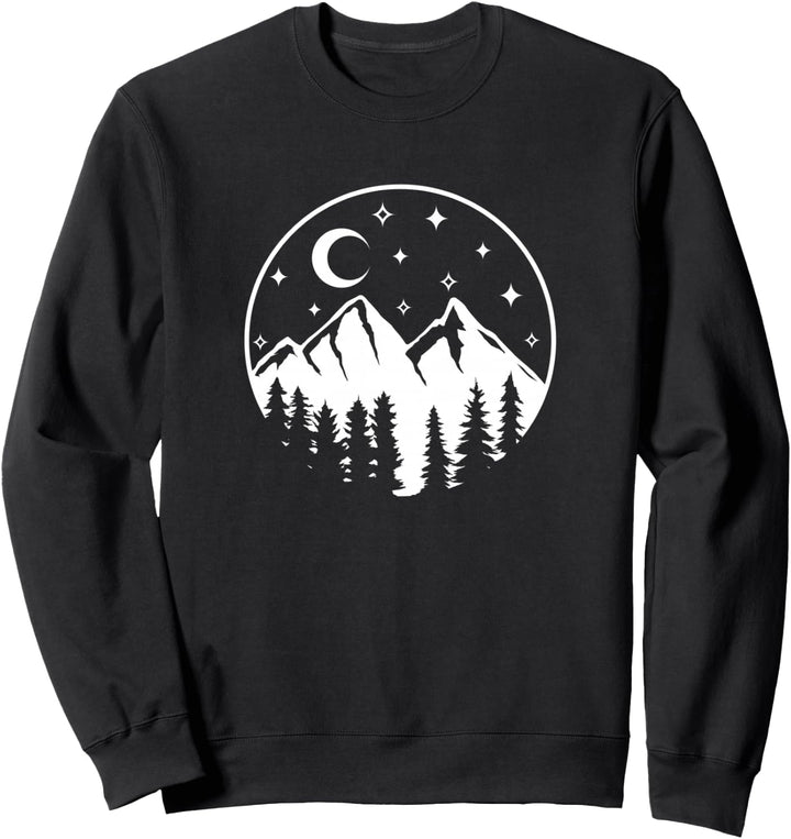 Wald Natur Abenteuer Leben in den Bergen Wandern Sweatshirt