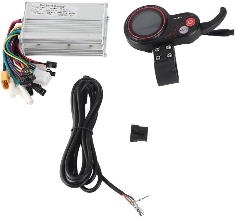 BuyWeek Elektroroller Controller Kit, 20A 48V E-Scooter Motor Controller Elektromotorsteuerung mit T