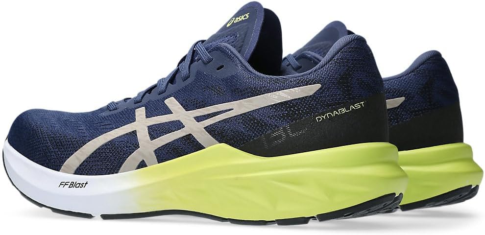 ASICS Dynablast 2 Strassenlaufschuhe für Männer Rot Schwarz EU 44 EU Deep Ocean Moonrock, 44 EU Deep