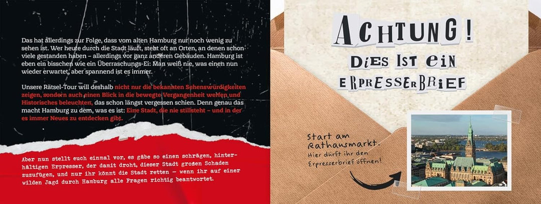 ESCAPE Hamburg: Die etwas andere Stadtführung | Spannende Rätseltour und Live-Escape-Game durch Hamb
