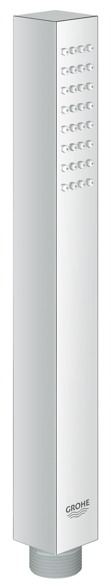 GROHE Euphoria Cube Stick - Handbrause (1 Strahlart, perfektes Strahlbild, Antikalk- System, langleb