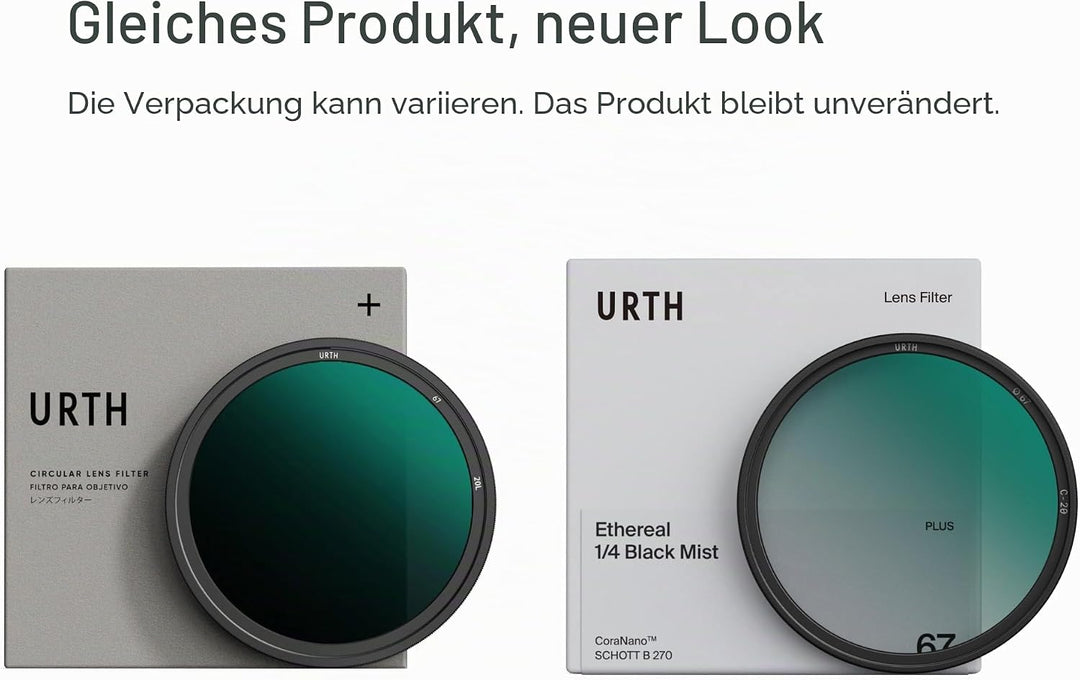 Urth 49mm Ethereal ¼ Diffusionsfilter (Plus+), 49mm