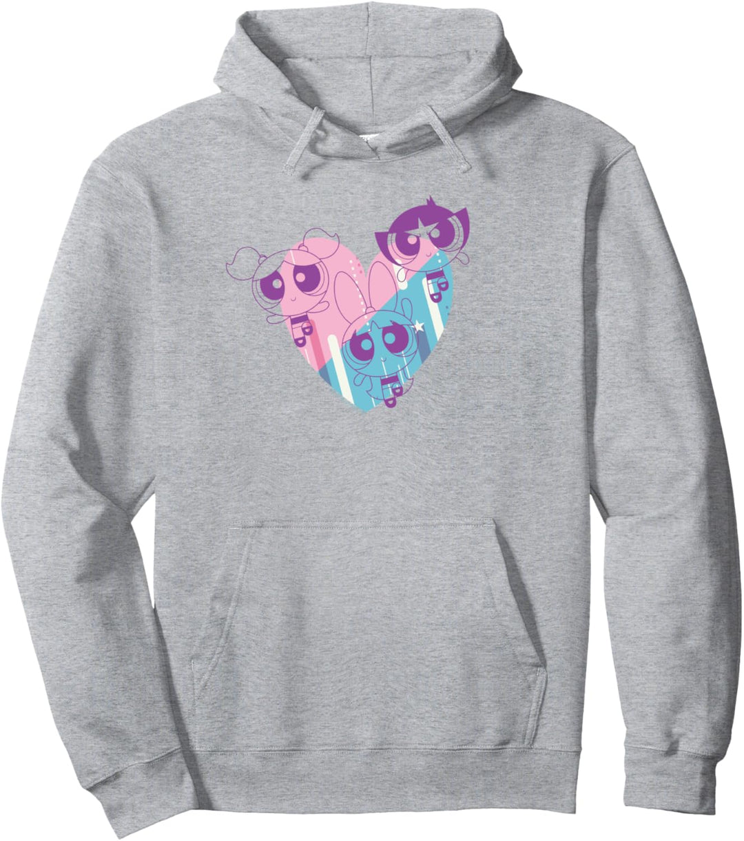 The Powerpuff Girls Powerpuff Heart Pullover Hoodie