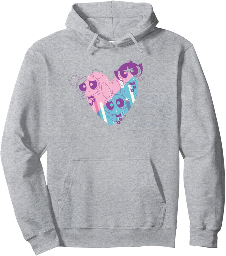 The Powerpuff Girls Powerpuff Heart Pullover Hoodie