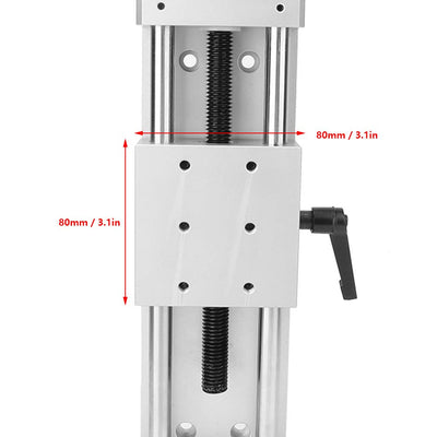 150 mm Schiebetisch Linearschienenbühne, manuelle lineare Schiebetischausrüstung, manuelles Linearfü