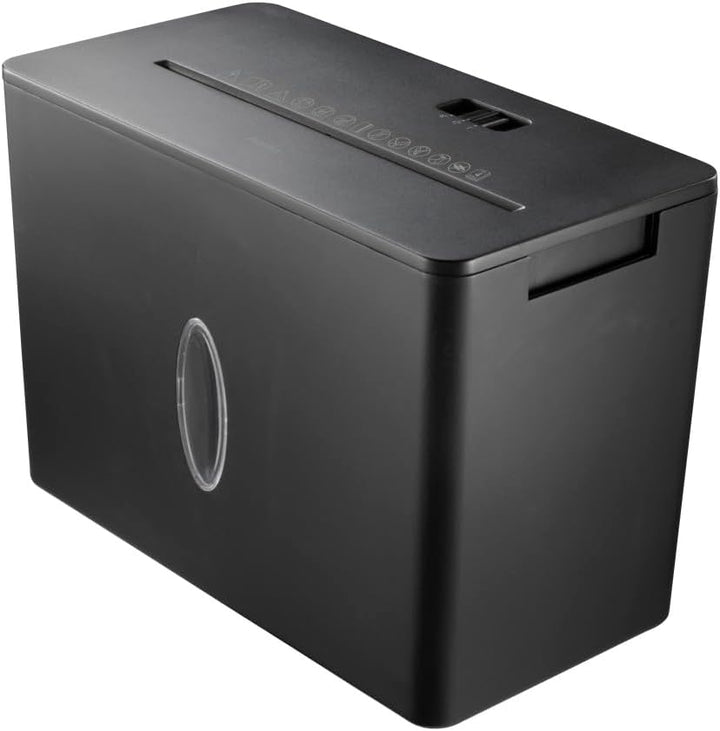 Hama Aktenvernichter P4 T4 E3 (Papierschredder mit Sicherheitsstufe, DSGVO konform, mit Einzug, auch