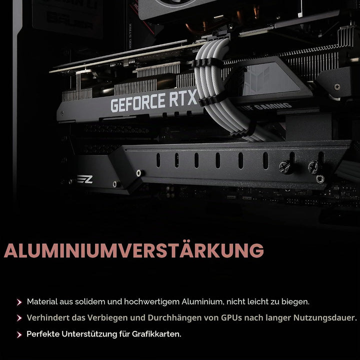 EZDIY-FAB GPU-Halterung für Grafikkarten, Senkung für Grafikkarte/Schutzhülle RX6700, RTX3090-309EZ-