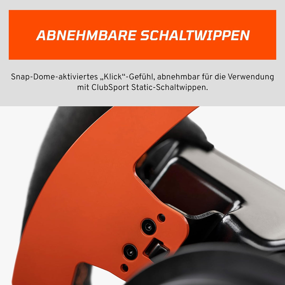 FANATEC CSL Elite Offiziell Lizenziertes WRC Xbox Rallye Sim Racing Lenkrad – Alcantara-Bezug, LED-R