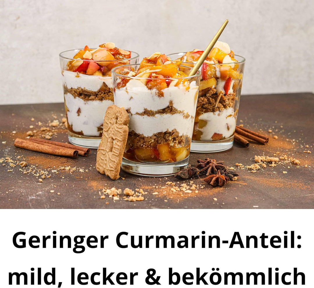 Spicebar - Ceylon Zimt Bio - feiner Zimt gemahlen im praktischen Gewürz-Streuer - Zimt Pulver mit we