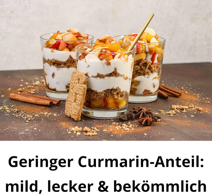 Spicebar - Ceylon Zimt Bio - feiner Zimt gemahlen im praktischen Gewürz-Streuer - Zimt Pulver mit we