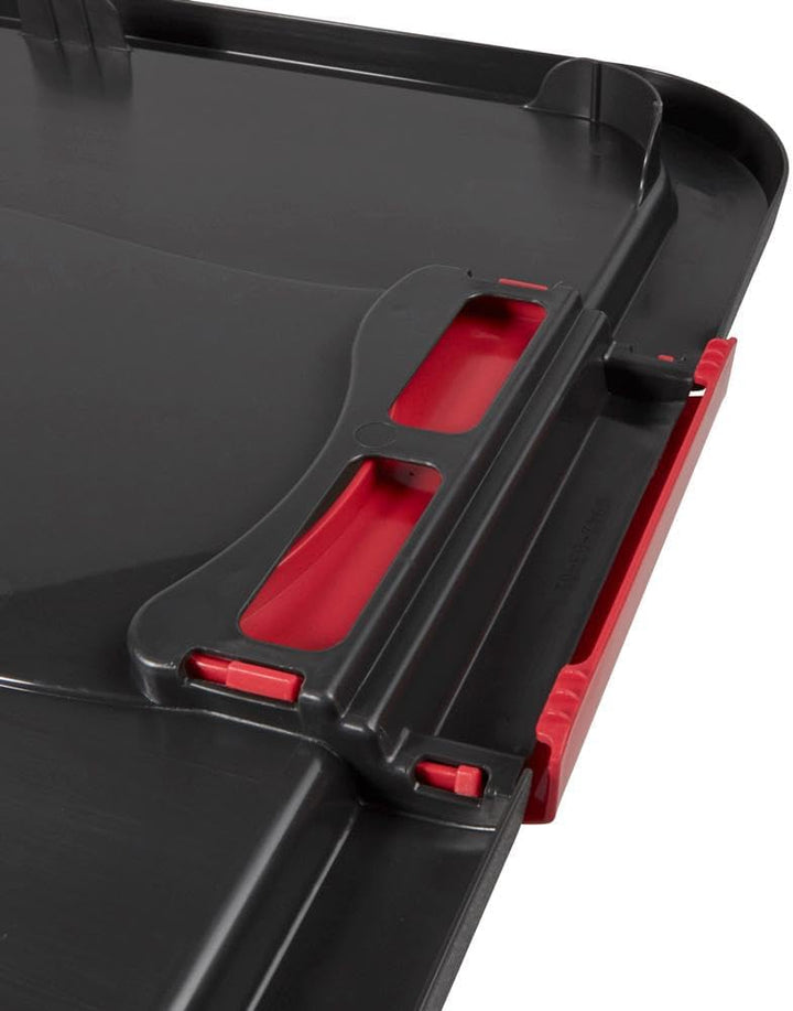 keeeper Transportbehälter mit Deckel und Schiebeverschluss, Extra Stabil, 59,5 x 39,5 x 34 cm, 52 l,