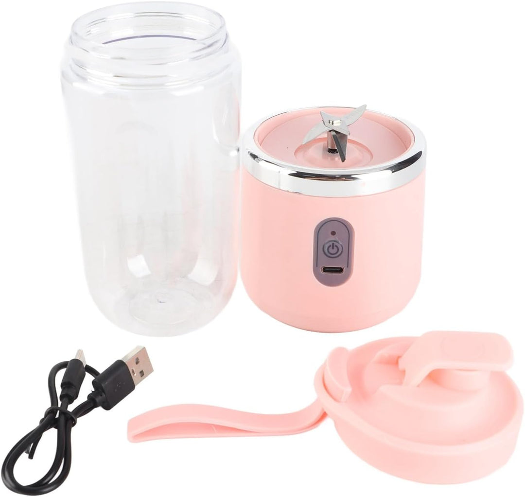 Portable Blender 400ml 6 Klingen 22000 U/min USB Ladefunktion Tragbarer Mixer für Shakes und Babynah