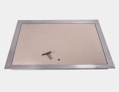 Schachtabdeckung 600 x 700 mm (P) - Seitenscharniere,Für alle Arten von Oberflächen: Fliesen, Lamina