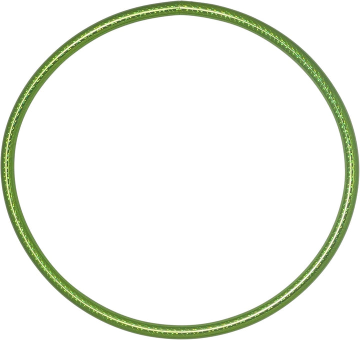 Hoopomania Kinder Hula Hoop Reifen, Hologramm Muster, Ø60/70/80cm Ø60cm Grün, Ø60cm Grün
