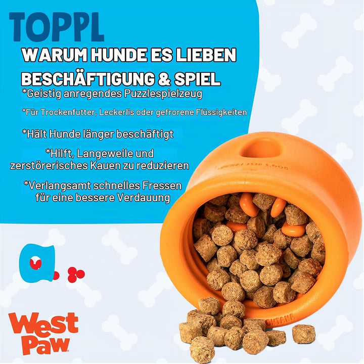 Zogoflex Toppl Hundespielzeug, Small Small grün, Small grün