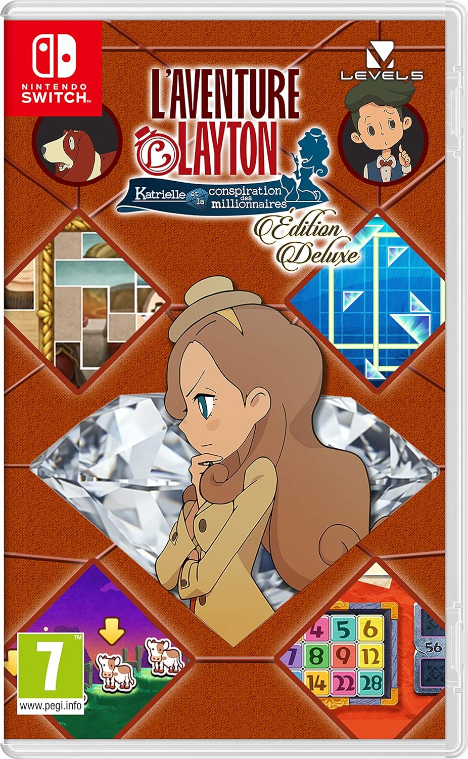 L'Aventure Layton Katrielle et la Conspiration des millionnaires - Edition Deluxe