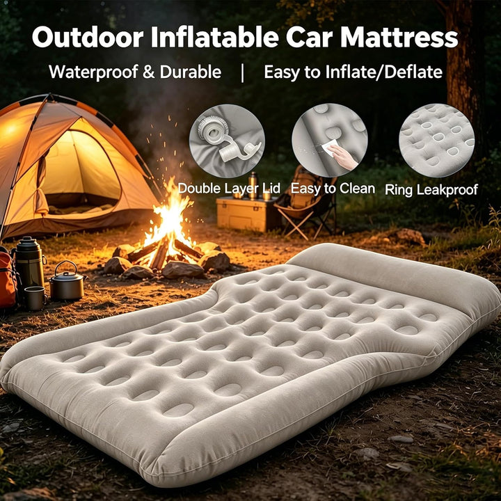 Aufblasbare Auto-Luftmatratze, General Motors Reise Autobett mit Kissen, Limousine Camping Auto Reis