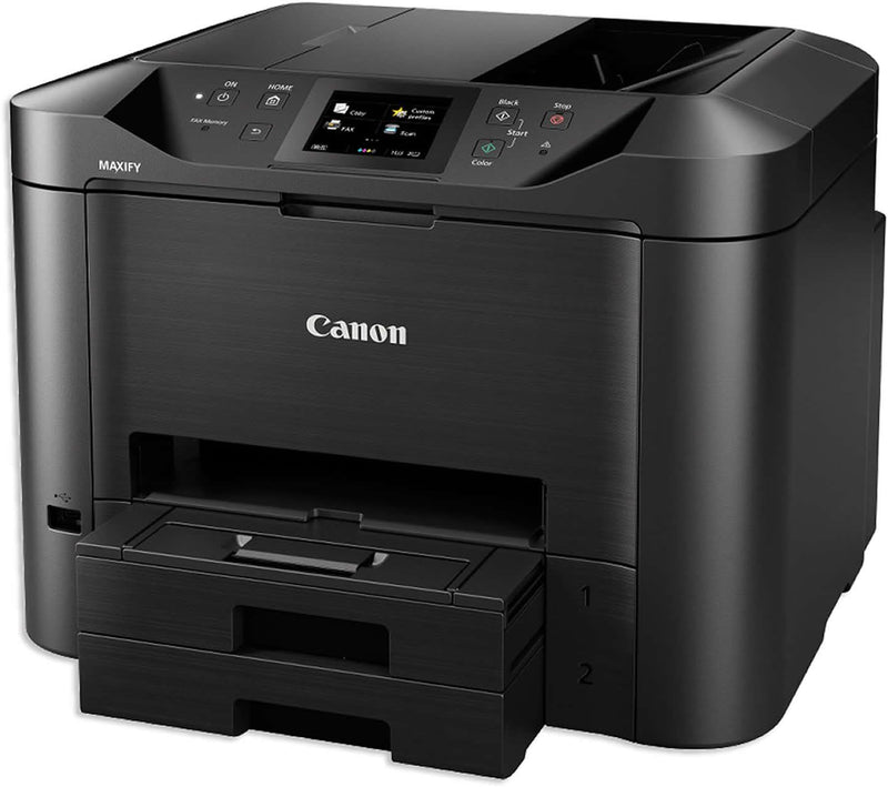 Canon Maxify MB5450 Multifunktionsdrucker Tintenstrahldrucker, 24 ipm in schwarz-weiss, 15,5 ipm in