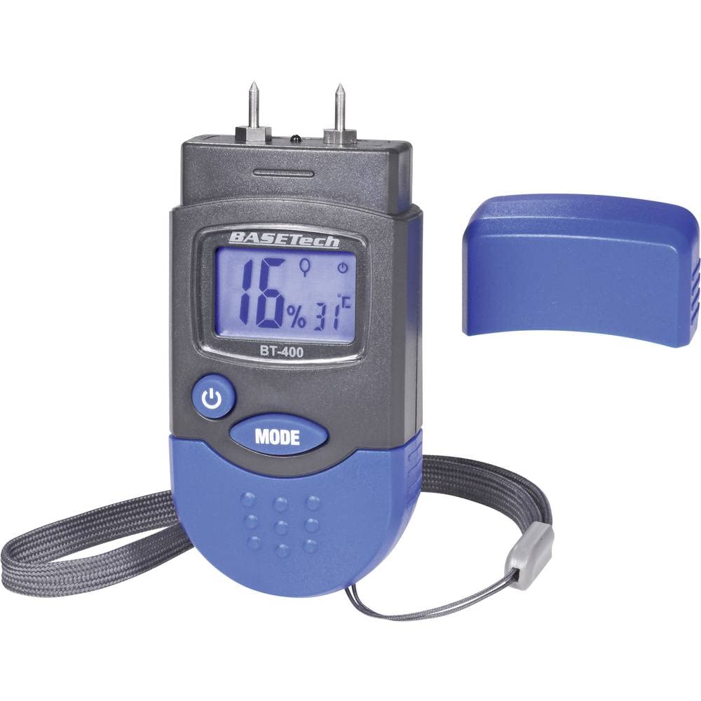 Basetech BT-400 Materialfeuchtemessgerät Messbereich Baufeuchtigkeit (Bereich) 0.2 bis 2.0% vol Mess