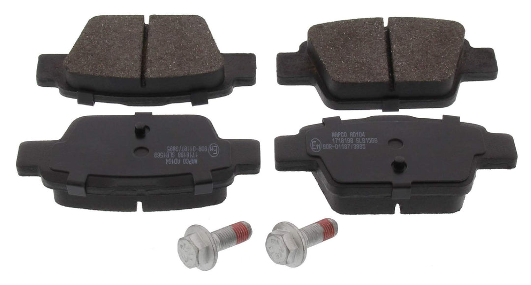 Mapco 6730 Bremsbeläge (4 Stück)
