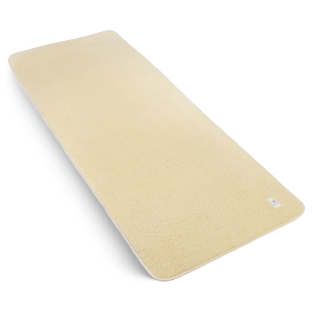 Yogamatte Schafwolle | Natürlich Merino Wolle Trainingsmatte | Yogamatte rutschfest | Hautfreundlich