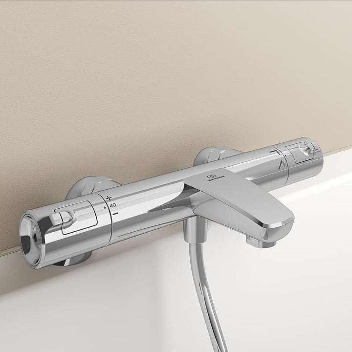 Ceratherm T50 Badewannen-Mischbatterie, mit Thermostatrand, zur Montage an der Wanne Ceratherm T50 T