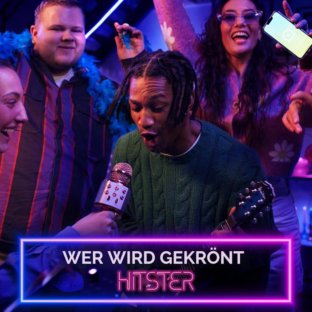 Hitster Erweiterung Urban &amp; Hip-Hop – Gesellschaftsspiel und musikalische Stimmung – Spiel für Erwac