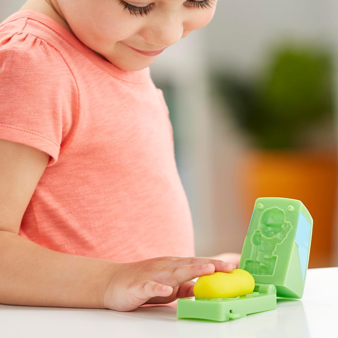Play-Doh Wheels 2-in-1 Müllabfuhr mit Müllknete und 3 Dosen, Multi
