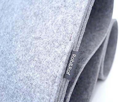 Rob&Raf Bettorganizer Bed Organizer Bett Buttler 'Classic' Bett Tasche Hochbett Polyester Filz Grau