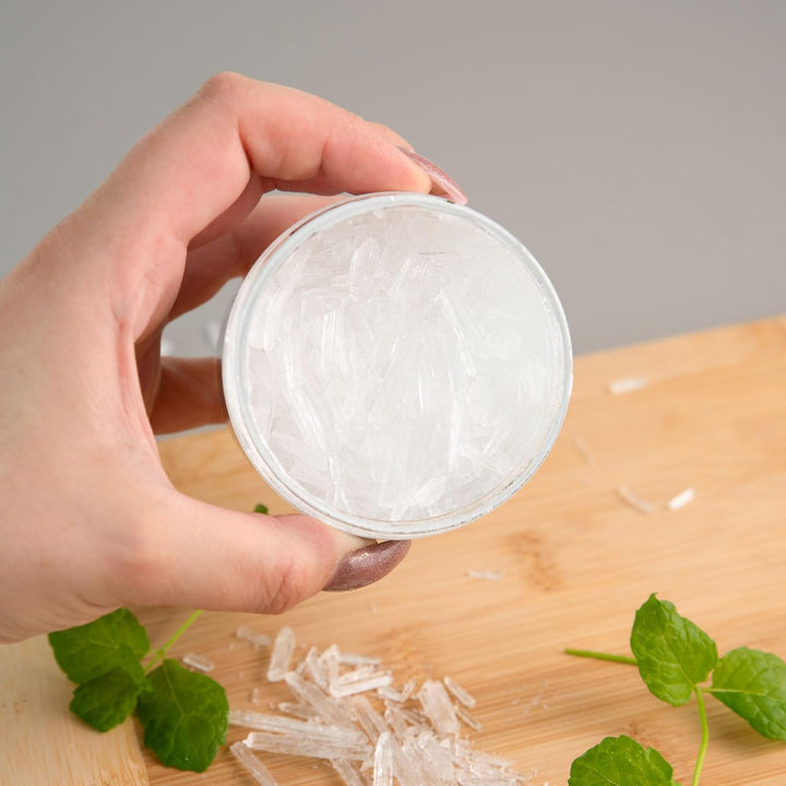 Sillar Sauna Zubehör Mentholkristalle 2x 100g – Natürliche Menthol Kristalle für Sauna und Inhalatio