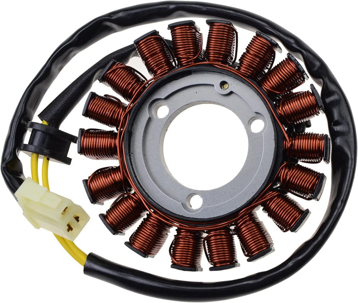 GOOFIT 18 Spule 3 Draht Motorrad Magneto Stator Spule zündung Generator Motorzubehör Ersatz für Suzu