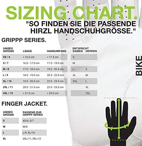 HIRZL GRIPPP Comfort FF, Unisex Fahrradhandschuh All Black 12, All Black 12