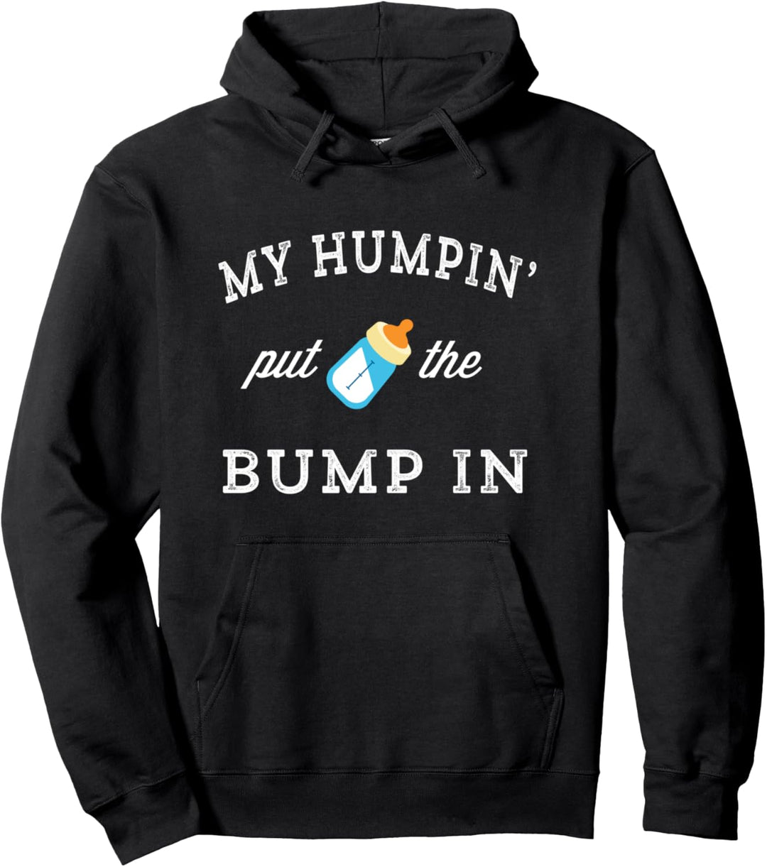 Bald Papa Babyparty Geschenke New Father Baby Bump Funny Pullover Hoodie