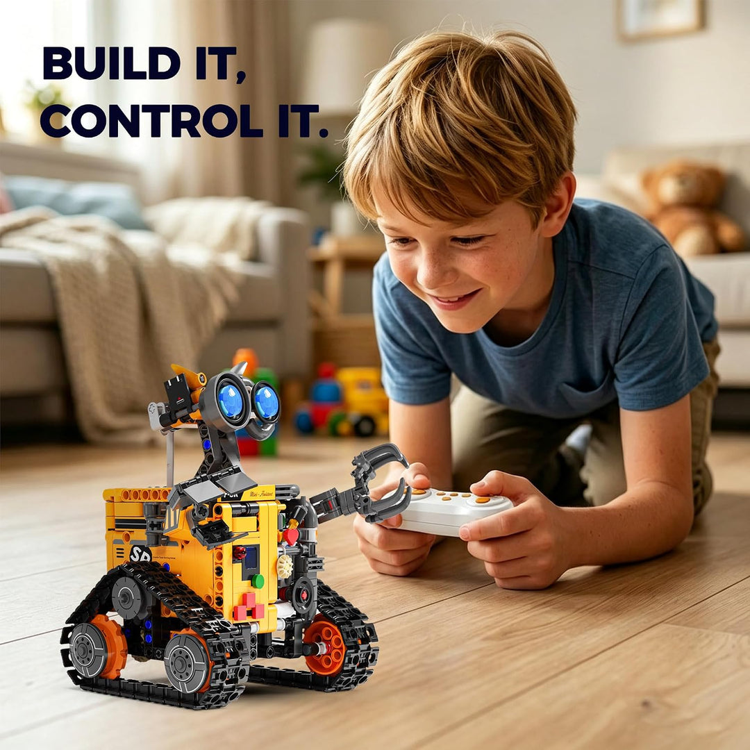 4-In-1 Technic Roboter Bauspielzeug Für Kinder, MINT Roboter Spielzeug | 588 PCS, App &amp; Fernbedienun