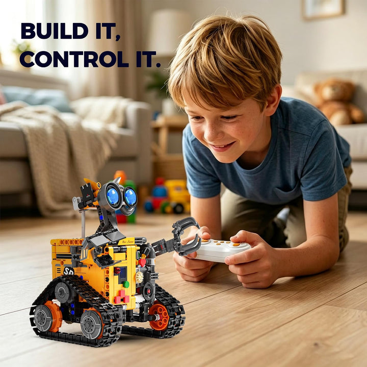 4-In-1 Technic Roboter Bauspielzeug Für Kinder, MINT Roboter Spielzeug | 588 PCS, App &amp; Fernbedienun