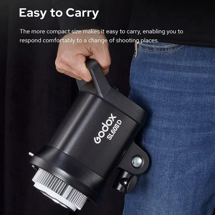 Godox SL-60W LED Continuous Light - 5600±300K Recording Photography Wireless Brightness Adjustable 4