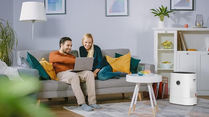 BONECO Luftbefeuchter W220 I 6L Wassertank I für Räume bis 50 m² I sehr leise, W220