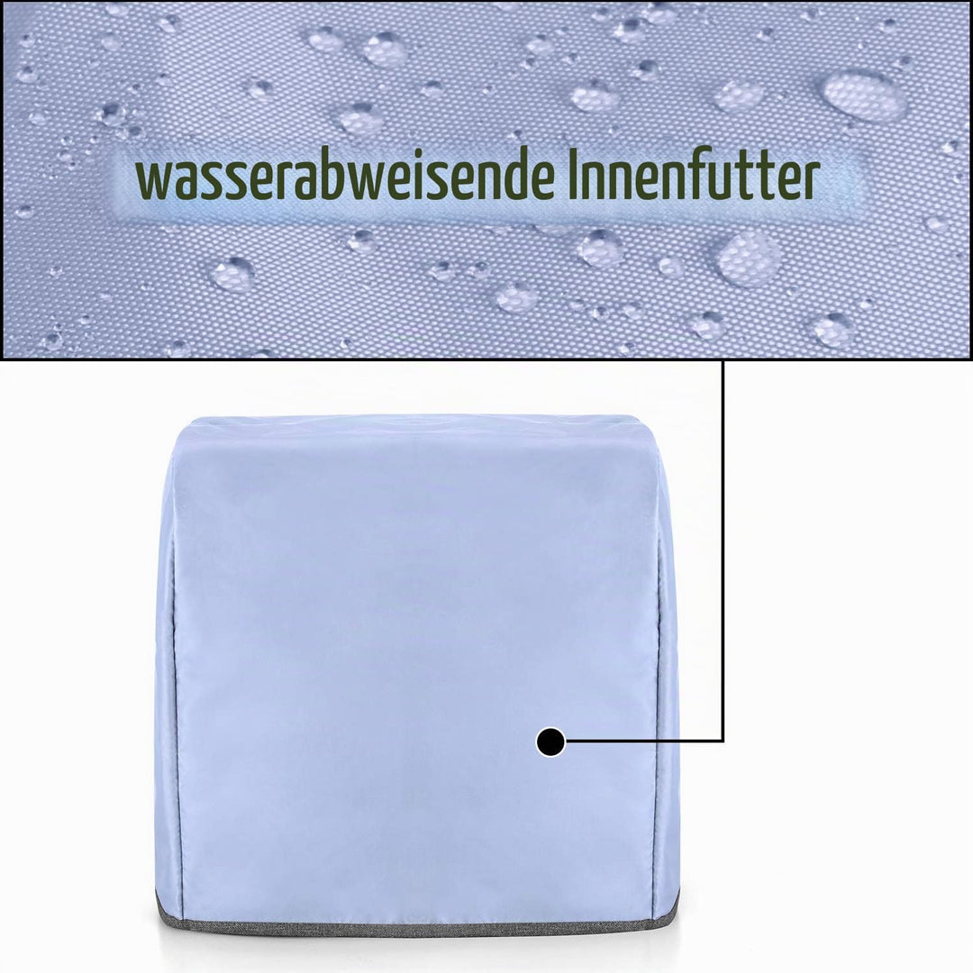 Yarwo Abdeckhaube Kompatibel mit Kitchen Aid Küchenmaschine Zubehör, Schutzhülle mit Oberem Griff fü
