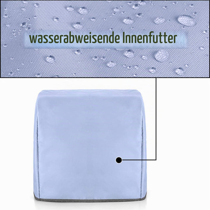 Yarwo Abdeckhaube Kompatibel mit Kitchen Aid Küchenmaschine Zubehör, Schutzhülle mit Oberem Griff fü