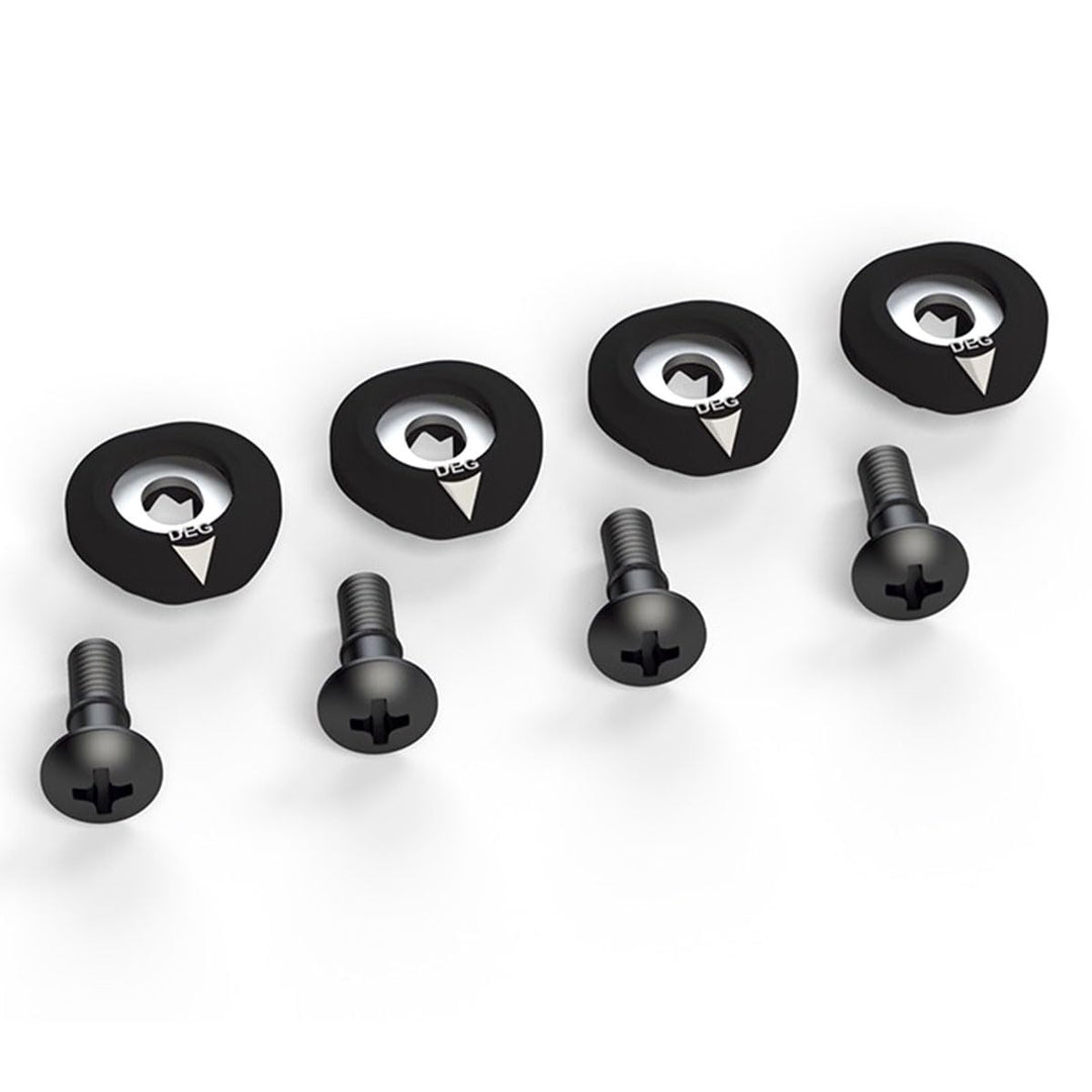 RONIX METRIC M6 Phillips Schrauben 4 Stück black oxide